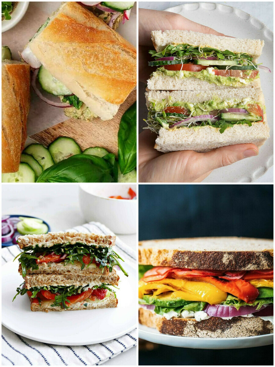 18 Vegetarian Sandwich Recipes to Satisfy Your Tastebuds