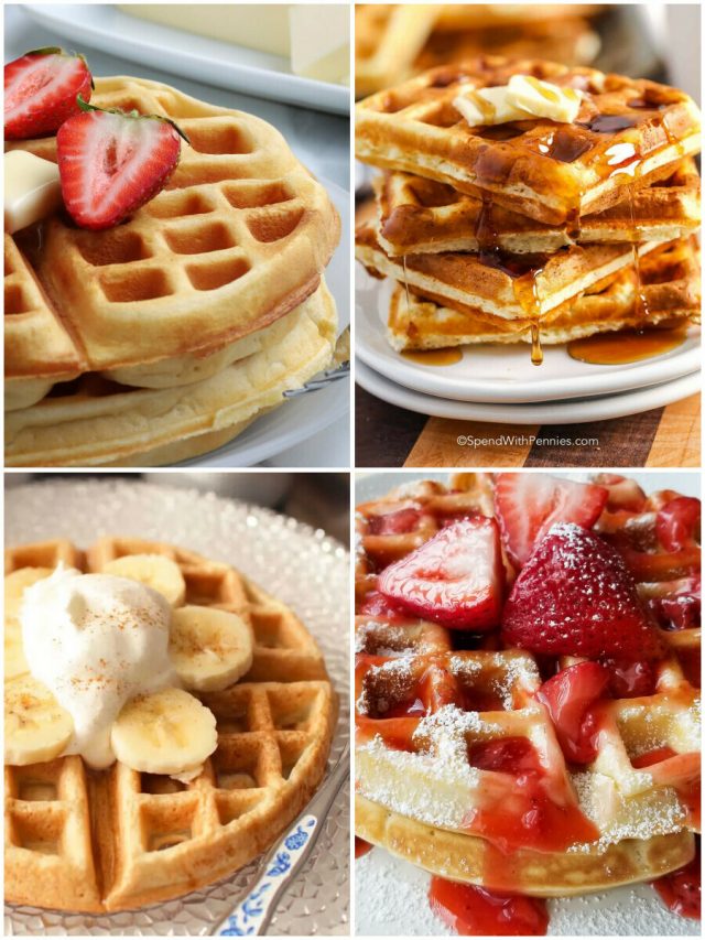 26 Waffle Recipes That Will Flip Your Morning Routine!