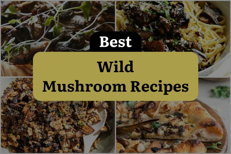 29 Wild Mushroom Recipes That Will Ignite Your Taste Buds! | DineWithDrinks