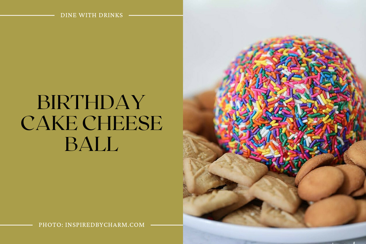 Birthday Cake Cheese Ball