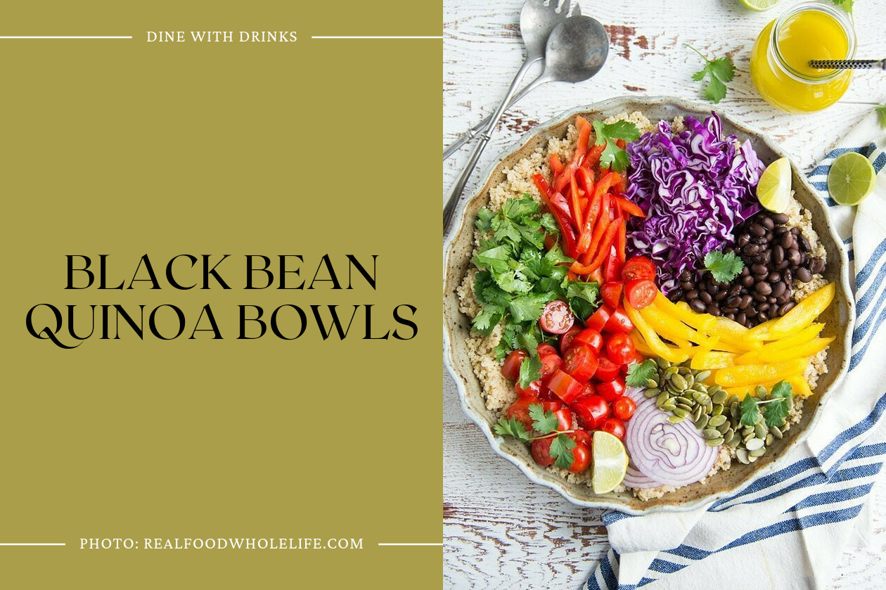 Black Bean Quinoa Bowls