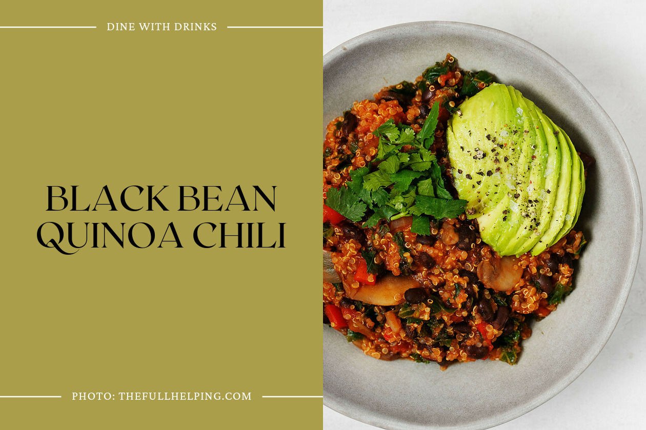Black Bean Quinoa Chili