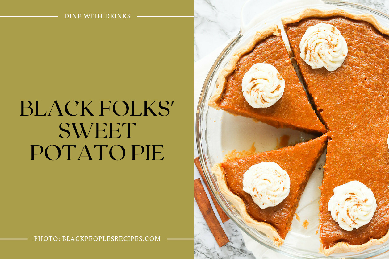 Black Folks' Sweet Potato Pie