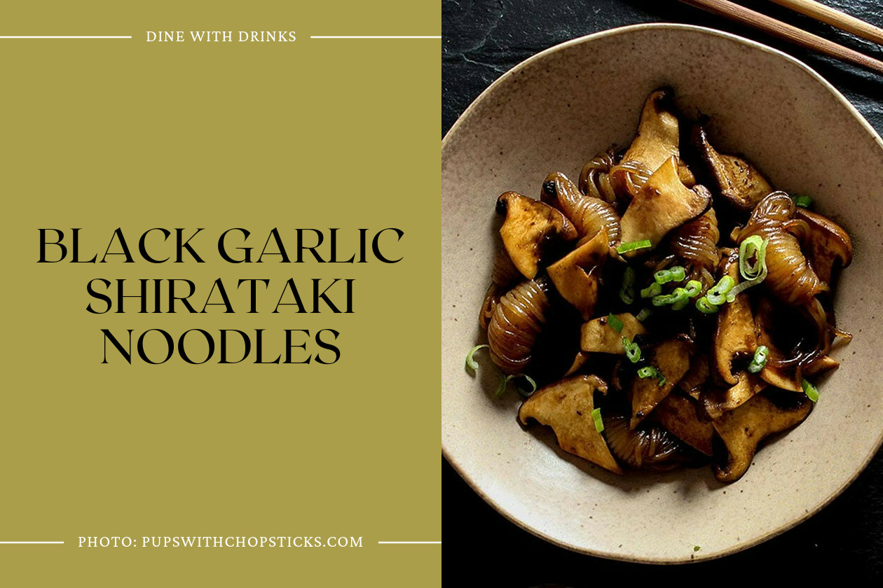 Black Garlic Shirataki Noodles