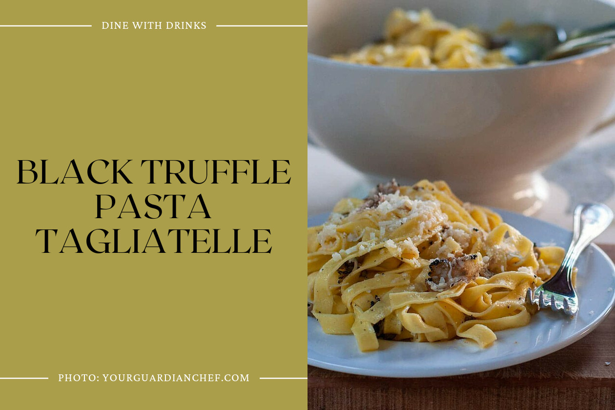 Black Truffle Pasta Tagliatelle