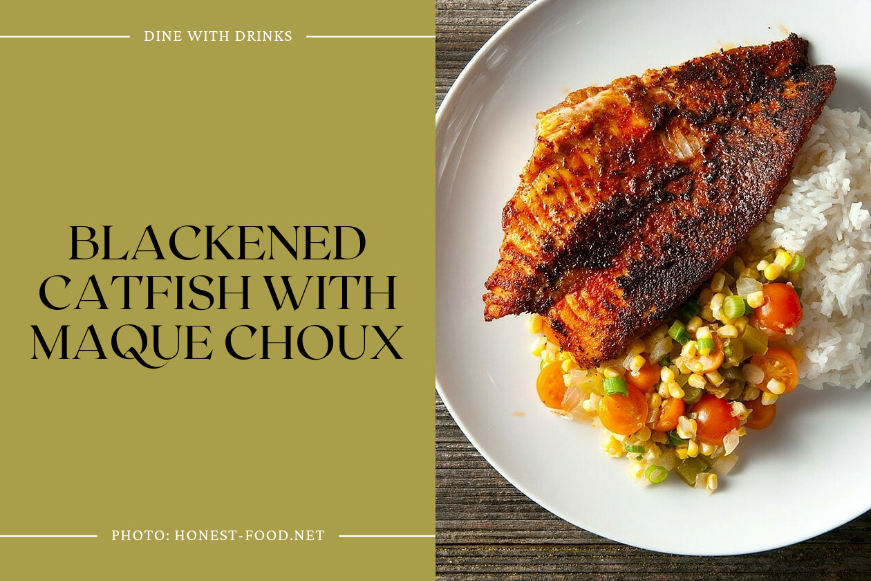 Blackened Catfish With Maque Choux