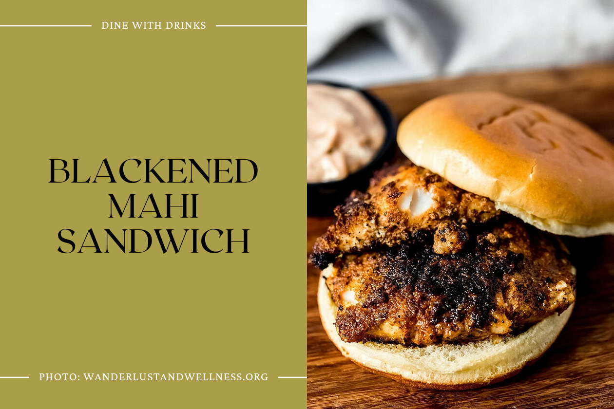 Blackened Mahi Sandwich