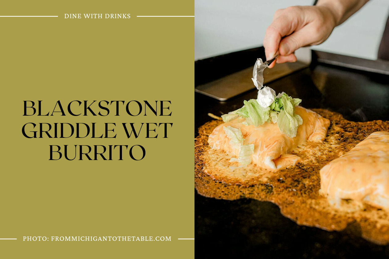 Blackstone Griddle Wet Burrito