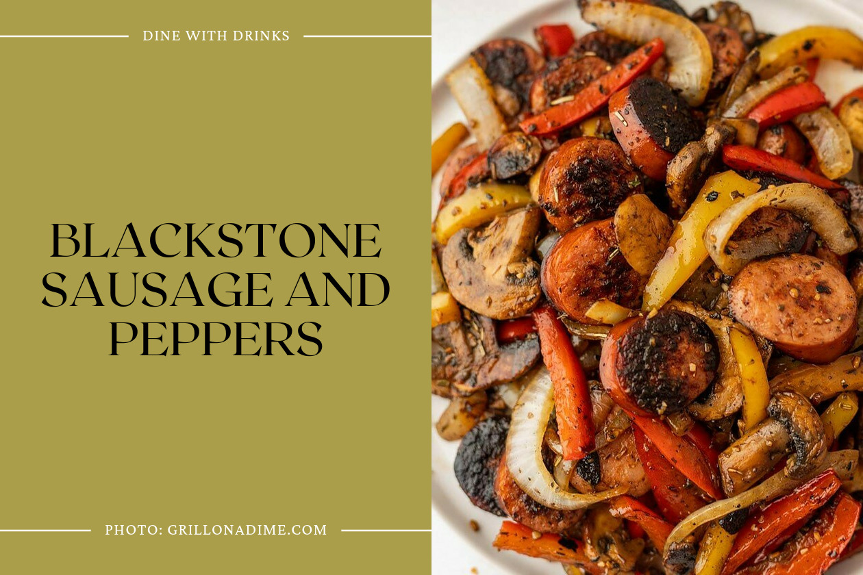 Blackstone Sausage And Peppers