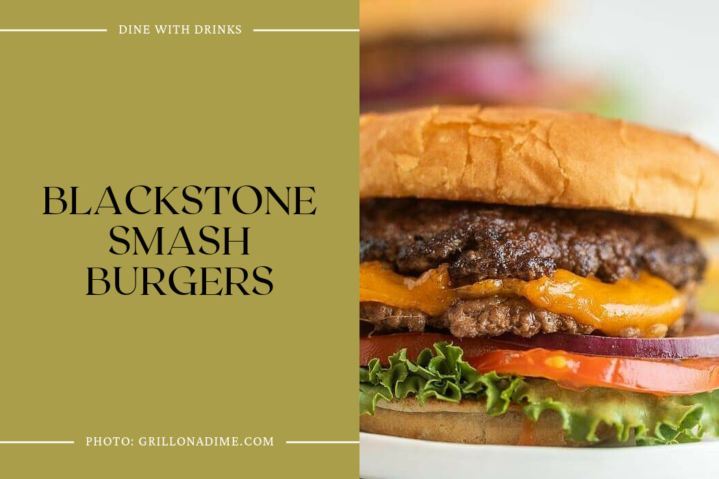 Blackstone Smash Burgers