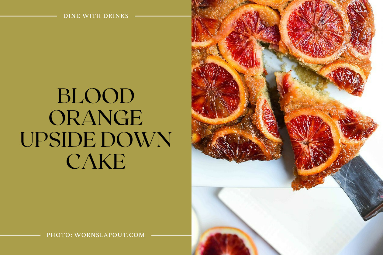 Blood Orange Upside Down Cake