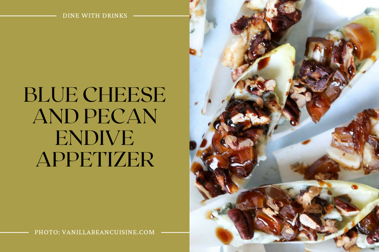 Blue Cheese And Pecan Endive Appetizer