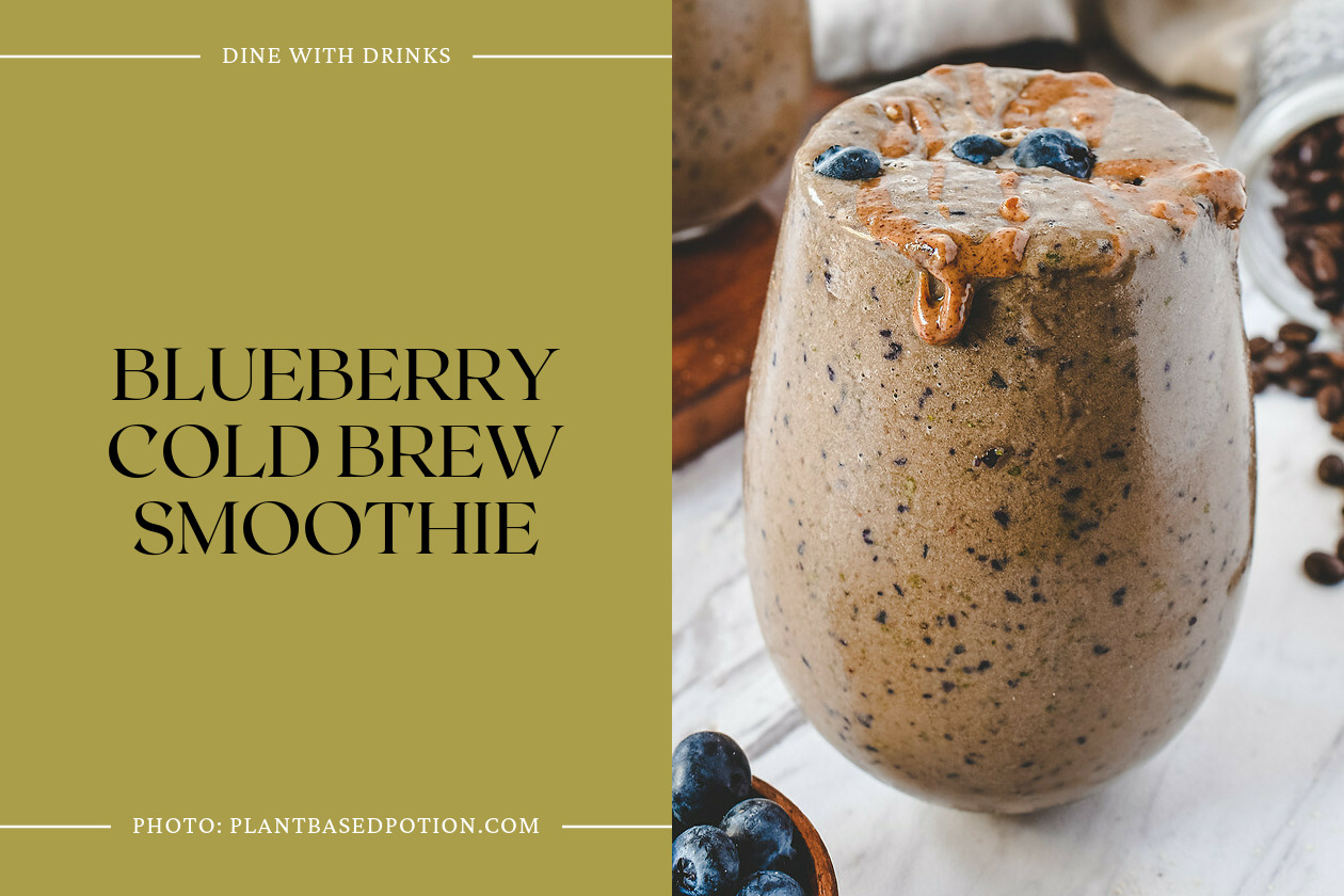Blueberry Cold Brew Smoothie
