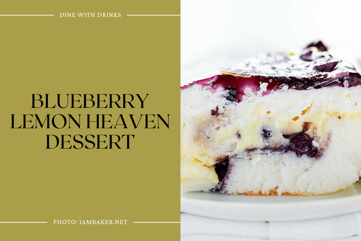 Blueberry Lemon Heaven Dessert