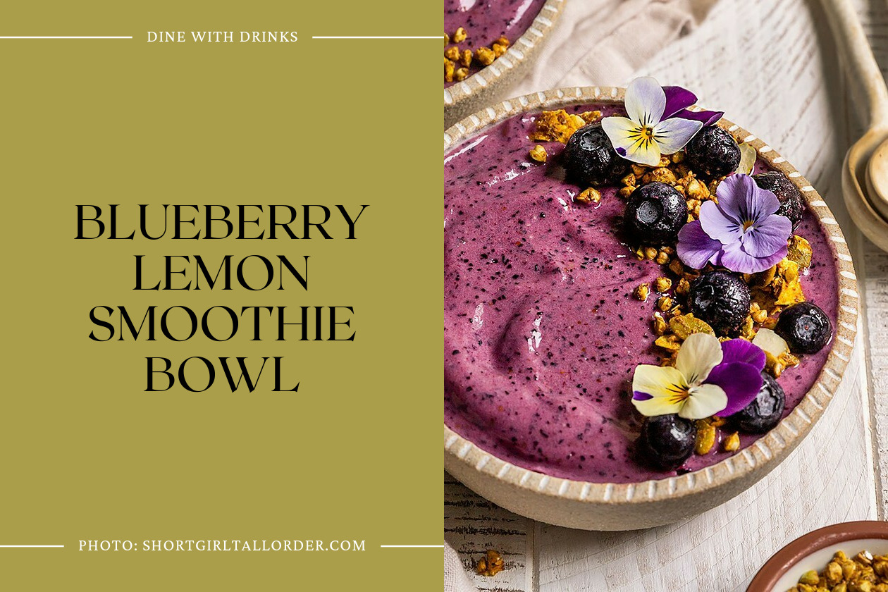 Blueberry Lemon Smoothie Bowl