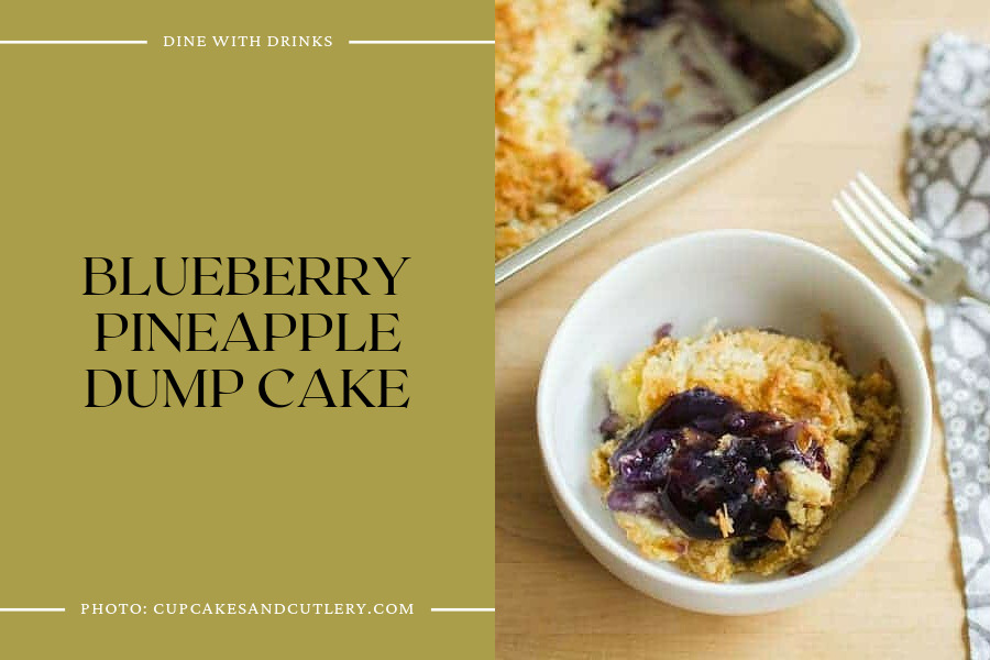 Blueberry Pineapple Dump Cake