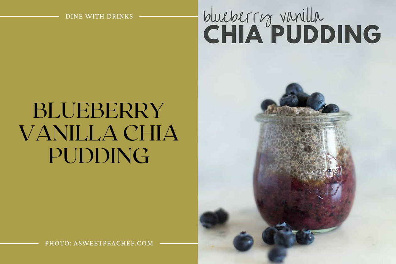 Blueberry Vanilla Chia Pudding