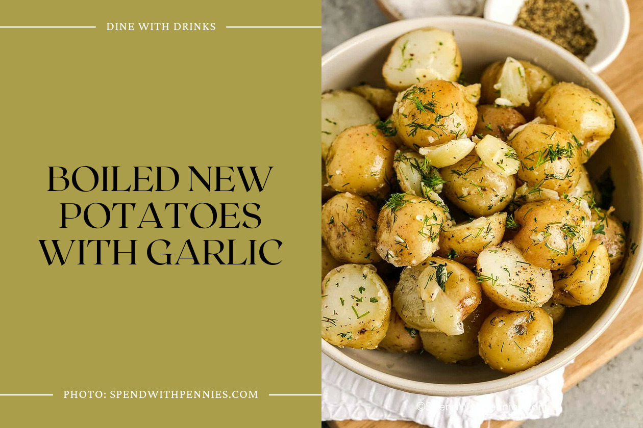 Boiled New Potatoes With Garlic