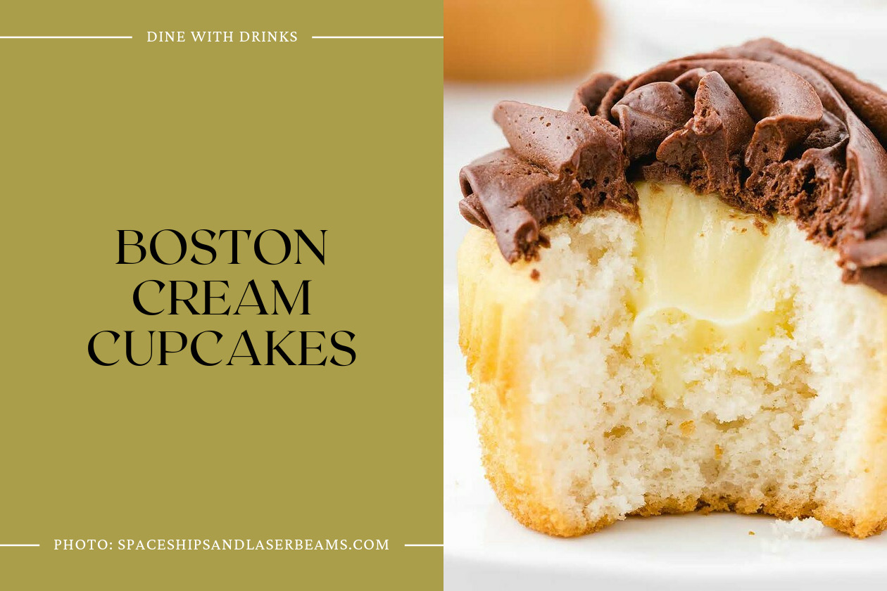 Boston Cream Cupcakes
