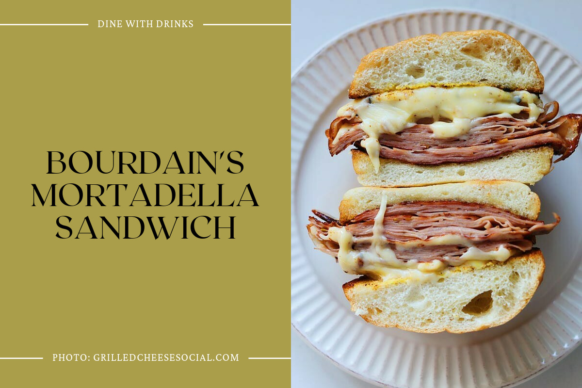 Bourdain's Mortadella Sandwich