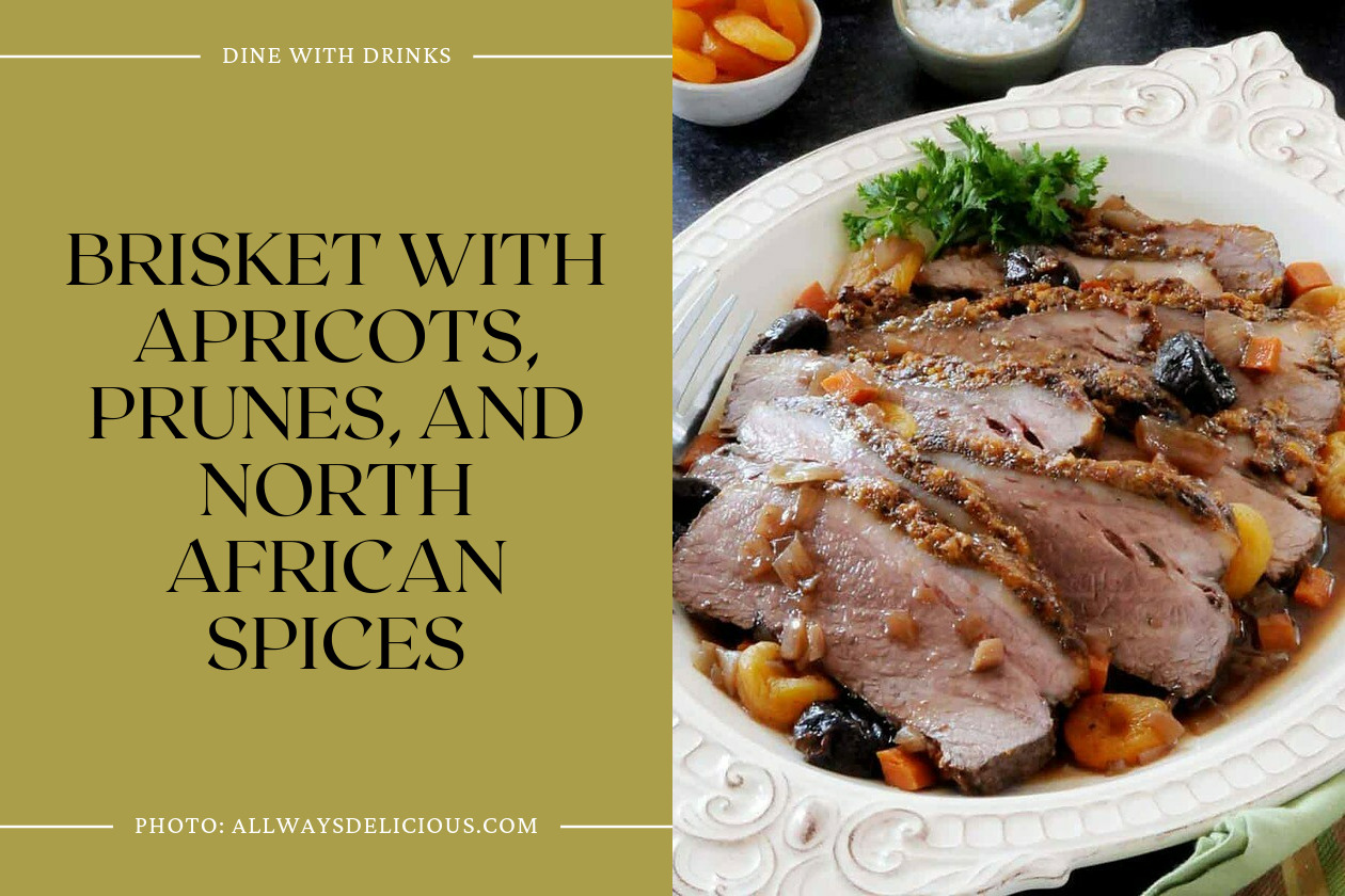 Brisket With Apricots, Prunes, And North African Spices