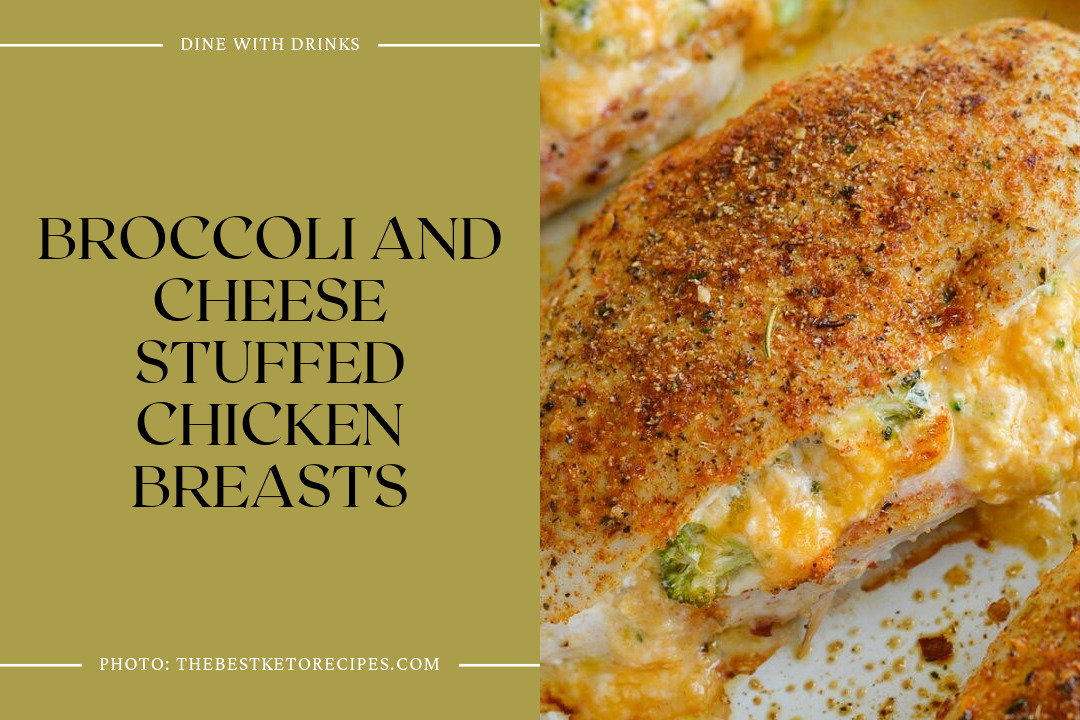 Broccoli And Cheese Stuffed Chicken Breasts
