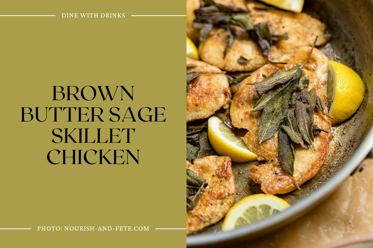 Brown Butter Sage Skillet Chicken