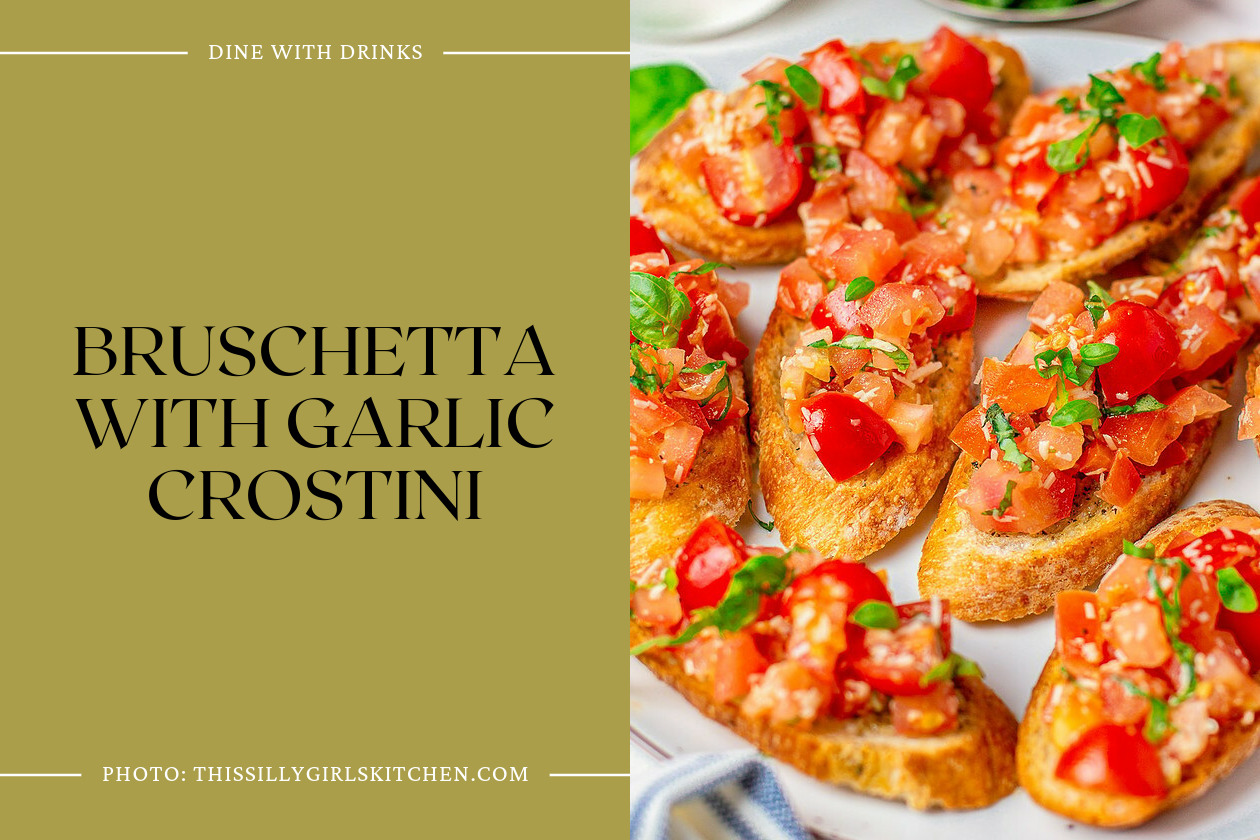 Bruschetta With Garlic Crostini