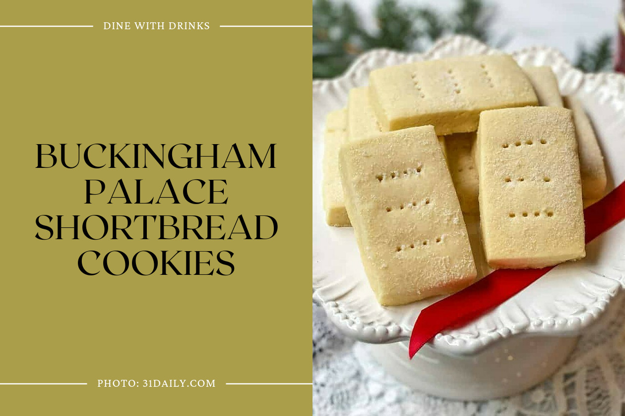 Buckingham Palace Shortbread Cookies