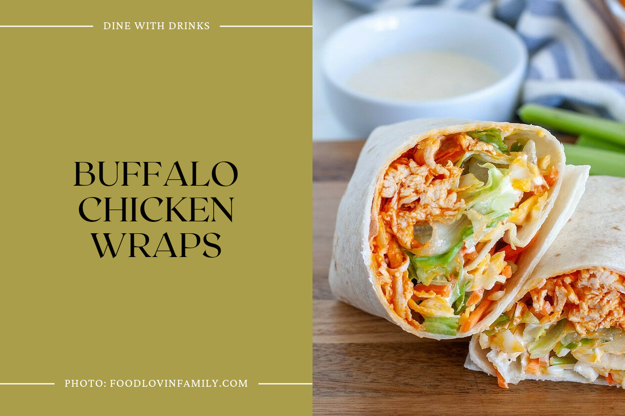 Buffalo Chicken Wraps