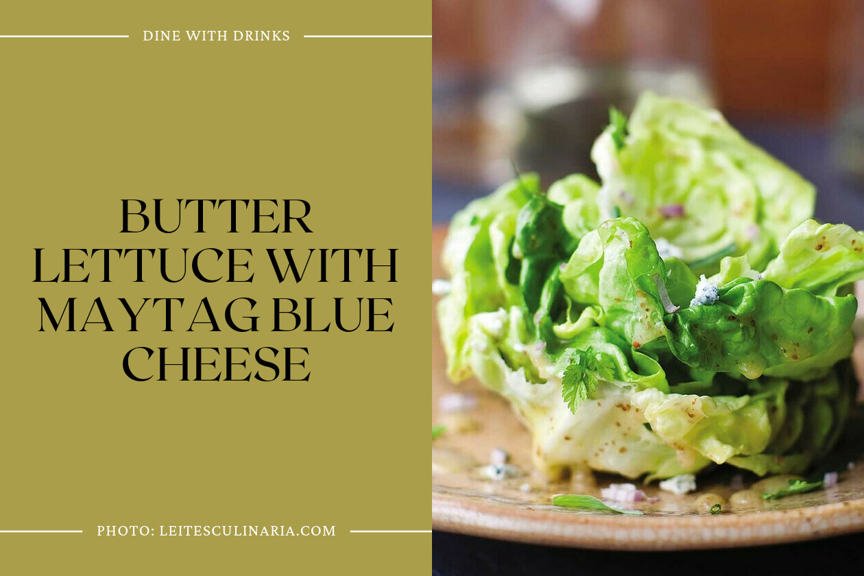 Butter Lettuce With Maytag Blue Cheese