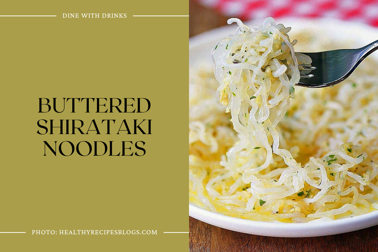 Buttered Shirataki Noodles