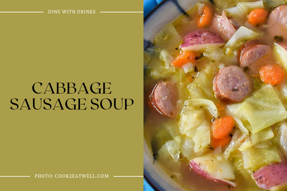 Cabbage Sausage Soup