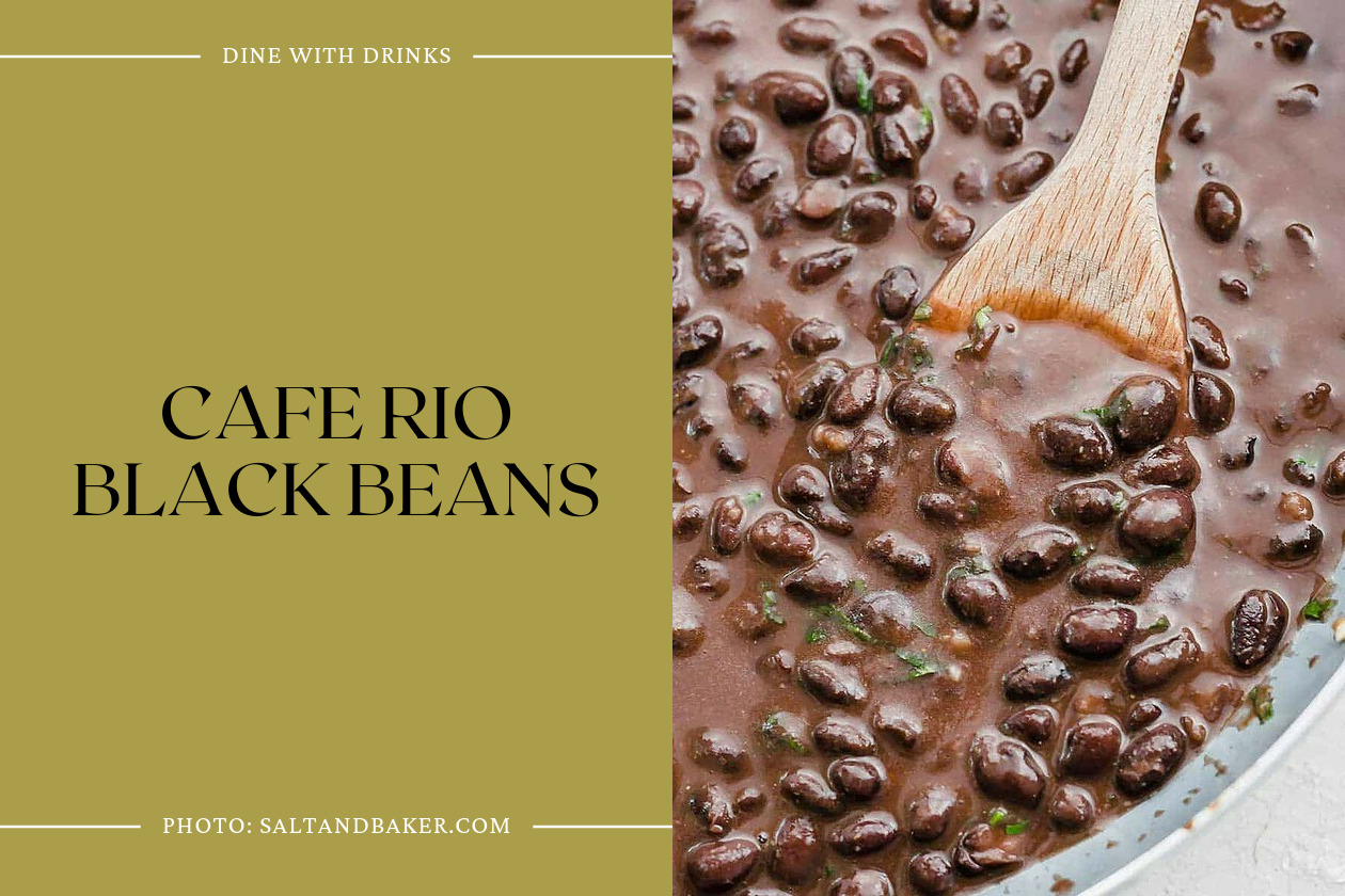 Cafe Rio Black Beans