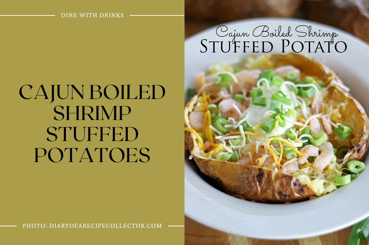 Cajun Boiled Shrimp Stuffed Potatoes