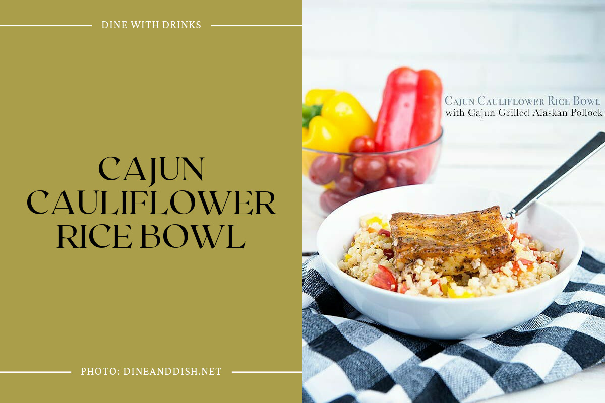 Cajun Cauliflower Rice Bowl