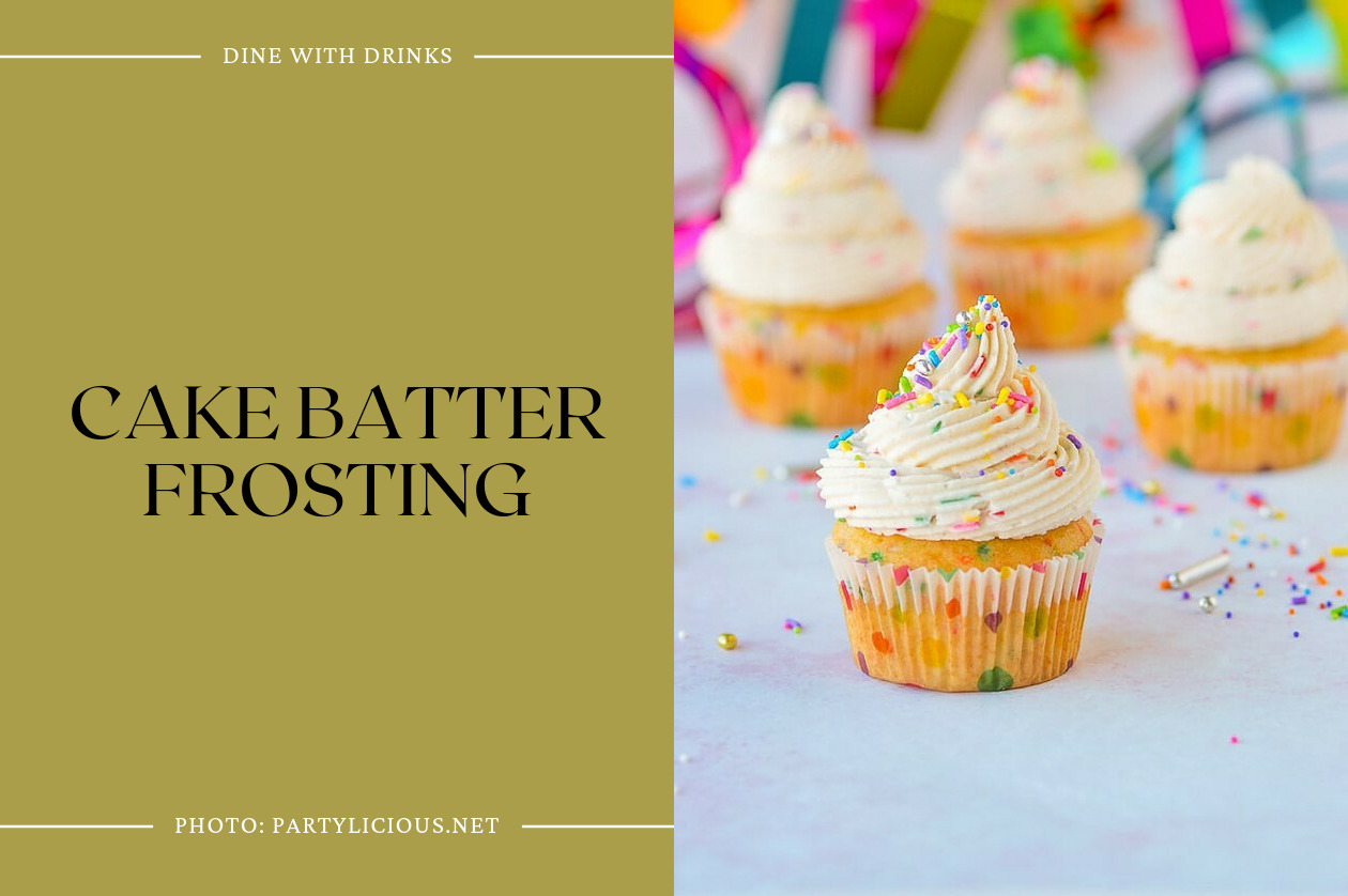 Cake Batter Frosting