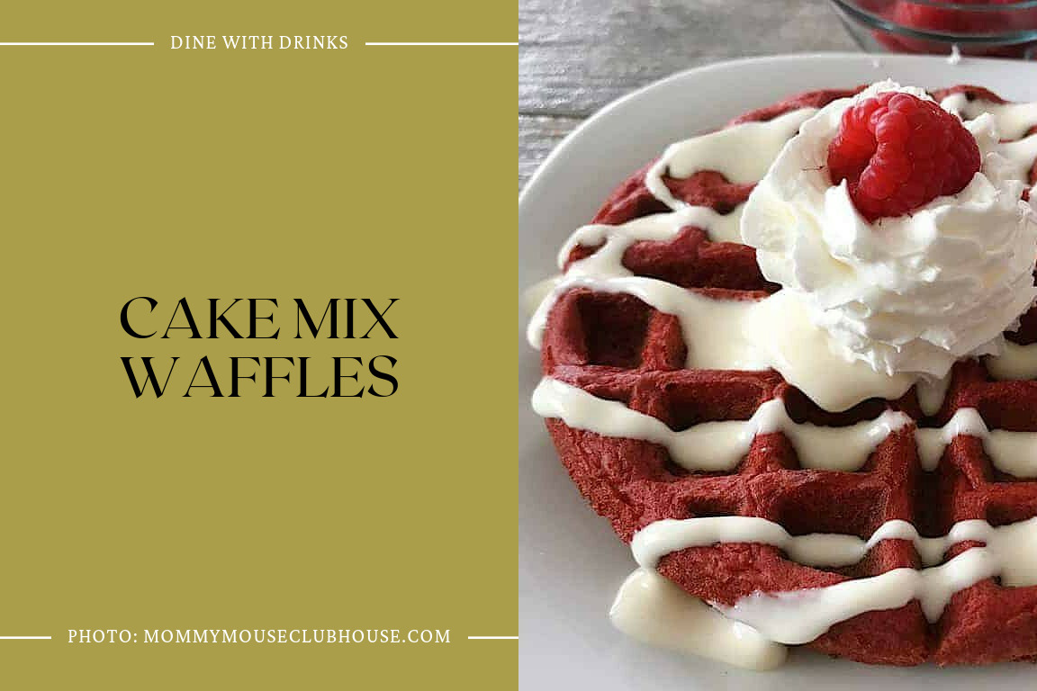 Cake Mix Waffles