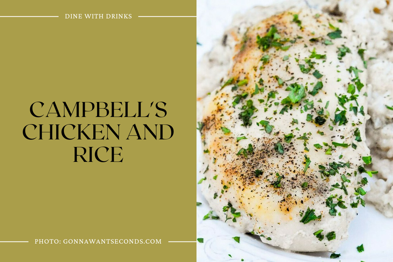 Campbell's Chicken And Rice