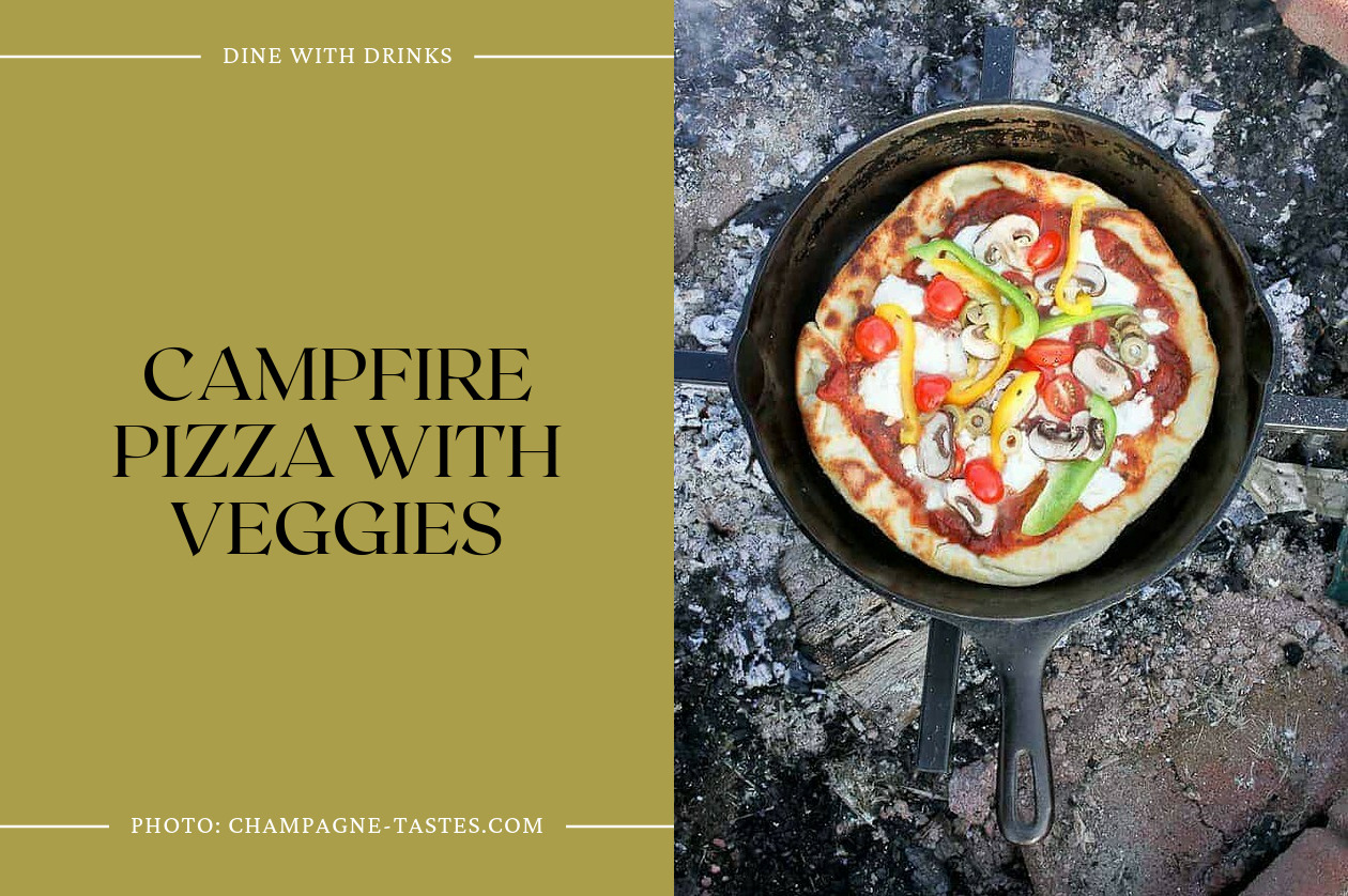Campfire Pizza With Veggies
