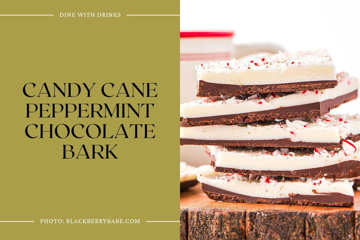 Candy Cane Peppermint Chocolate Bark