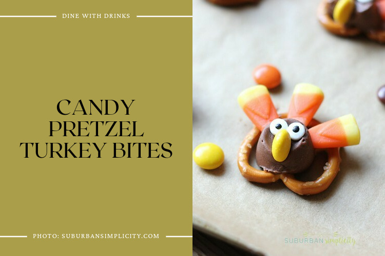 Candy Pretzel Turkey Bites
