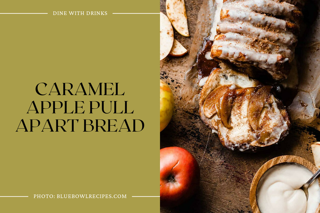 Caramel Apple Pull Apart Bread