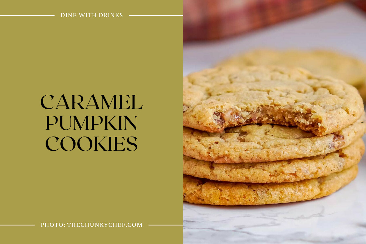 Caramel Pumpkin Cookies