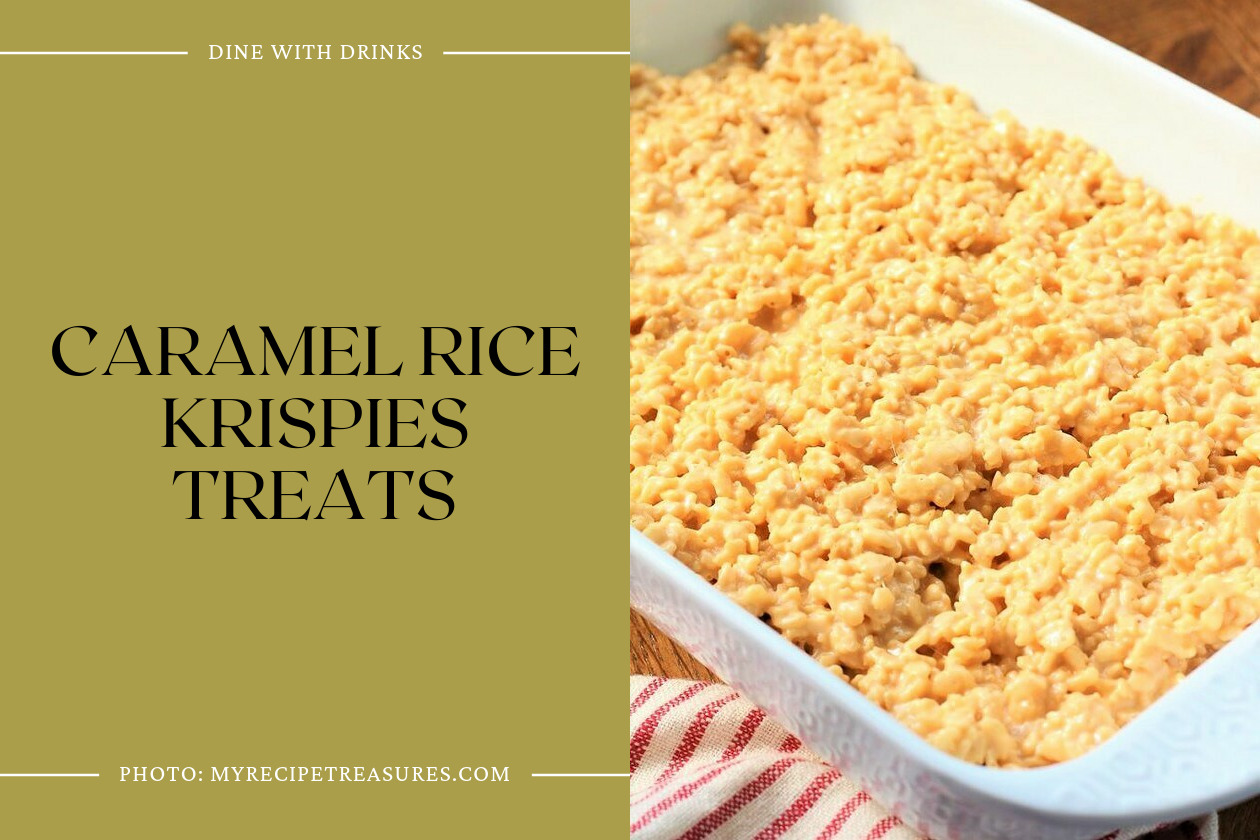 Caramel Rice Krispies Treats