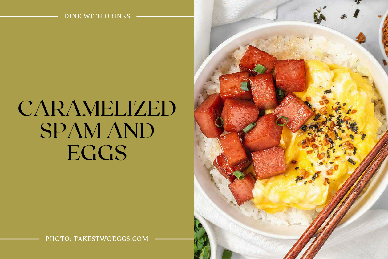 Caramelized Spam And Eggs
