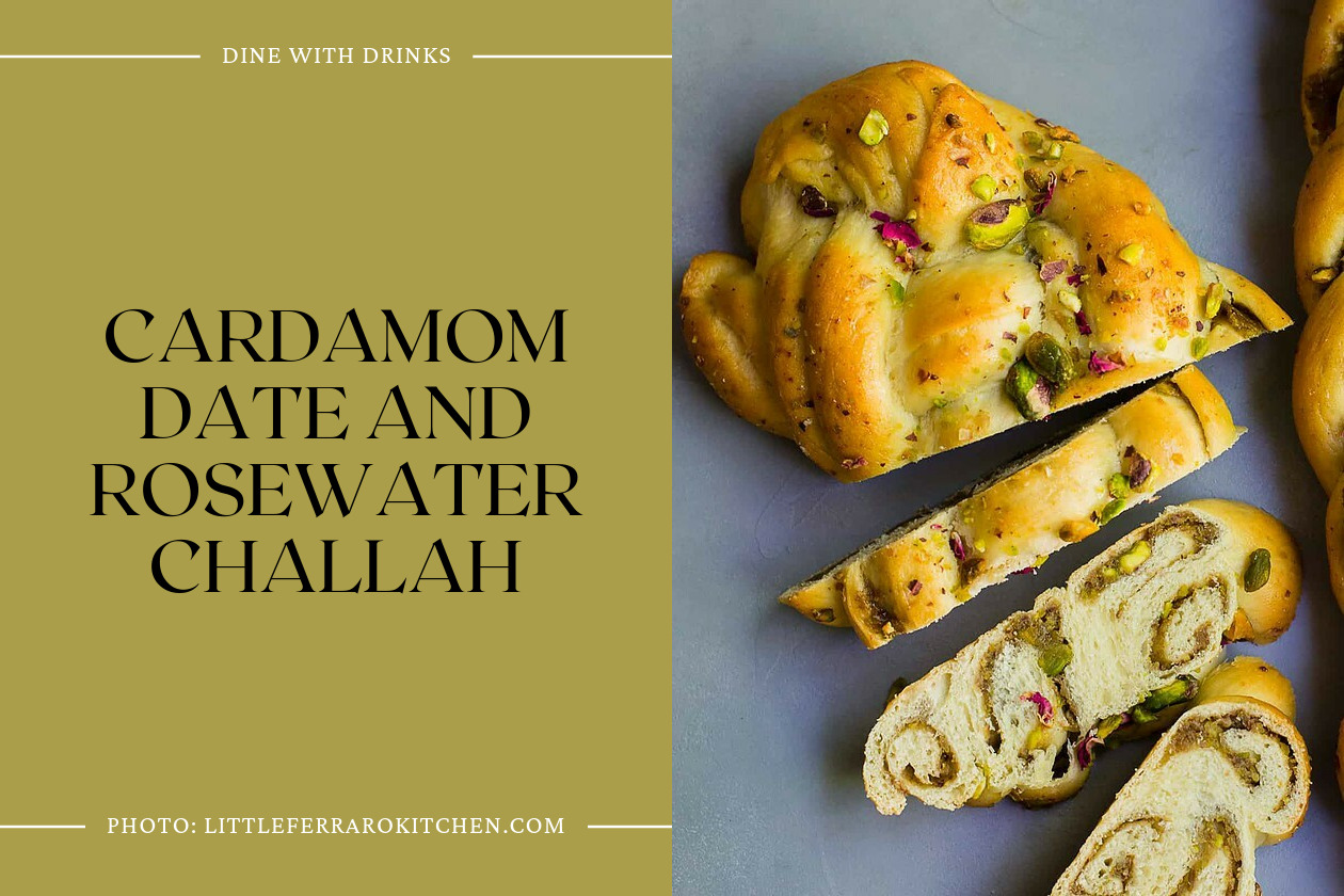 Cardamom Date And Rosewater Challah