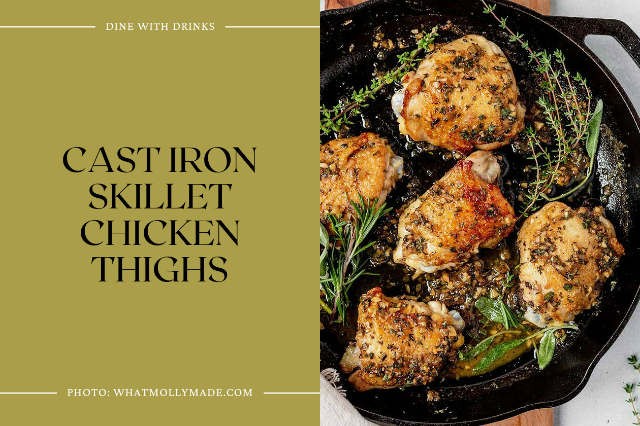 Cast Iron Skillet Chicken Thighs