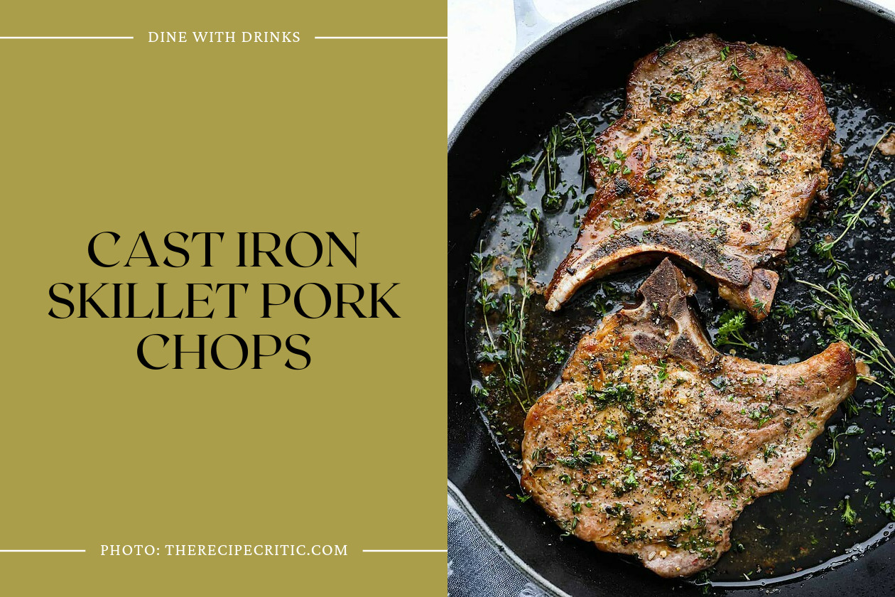 Cast Iron Skillet Pork Chops