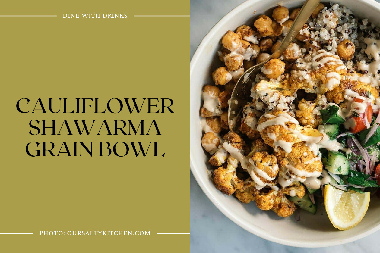 Cauliflower Shawarma Grain Bowl